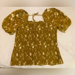 Ava And Viv Plus Size Summer Top Floral Print Stretchy Size 1X